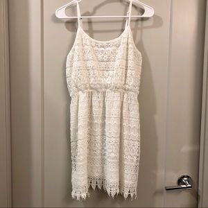 White Lace Dress